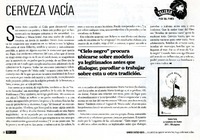 Cerveza vacía  [artículo] Tal Pinto.