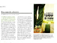 Diez viajes de colección  [artículo] Patricio Jara.