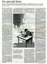 Dar gato por liebre  [artículo] Ángel Viñas.