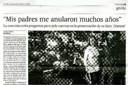 "Mis padres me anularon muchos años"  [artículo] Manel Serras.