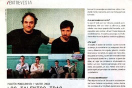 Los talentos tras los talentos (entrevista)  [artículo].