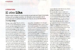 El otro Lihn  [artículo] Diego Zuñiga.