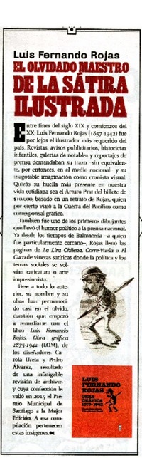 El olvidado maestro de la sátira ilustrada.  [artículo]