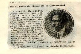 Salón de honor.  [artículo]