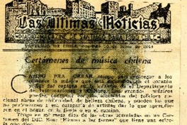 Certámenes de música chilena.  [artículo]