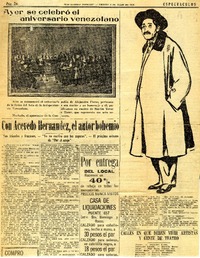 Con Acevedo Hernández, el autor bohemio.  [artículo]