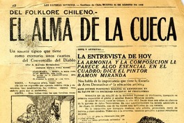 El alma de la cueca.  [artículo]