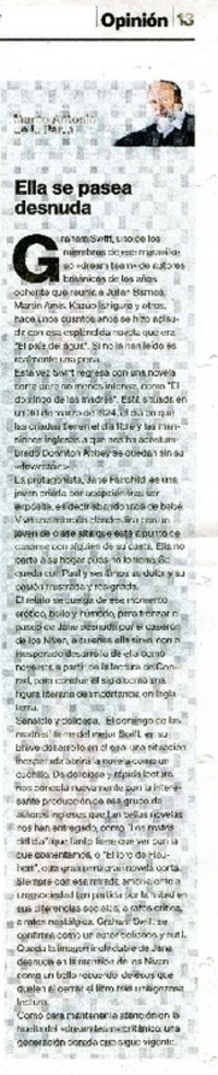 Ellas se pasea desnuda.  [artículo]