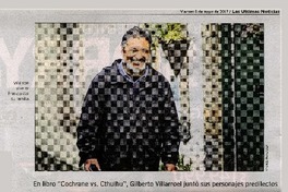 Escritor hace pelear a prócer con monstruo de los mares  [artículo] Fernando Marambio.