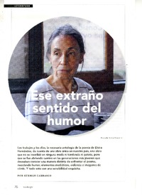 Ese extraño sentido del humor  [artículo] Germán Carrasco.