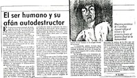 El ser humano y su afán autodestructor  [artículo] Garólafo.