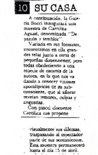 Su casa.  [artículo]