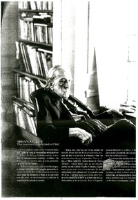 Armando Uribe : "hay un retroceso intelecual en Chile". [artículo]