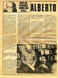 Alberto Romero  [artículo] Manuel Espinoza O.