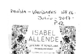 La ninfa de porcelana.  [artículo]