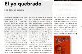 El yo quebrado  [artículo] Bizama Alvaro.