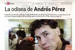 La odisea de Andrés Pérez  [artículo] María de la Luz Hurtado ; [entrevistada] por Amelia Carvallo ; [fotografía] Cristián Bórquez.
