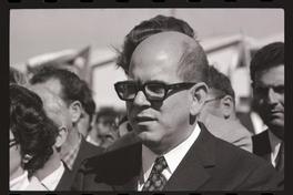 [Intervencon del entonces Embajador de Cuba en Chile] : Nave Sierra Maestra en Talcahuano