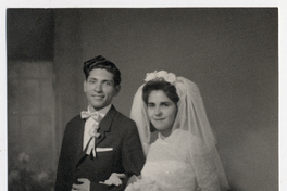 [Pareja en el día de su matrimonio religioso]