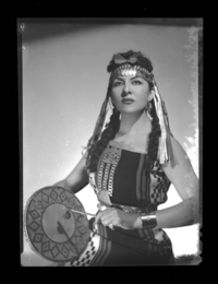 [Lolita, integrante del grupo musical Los Cuatro hermanos Silva]