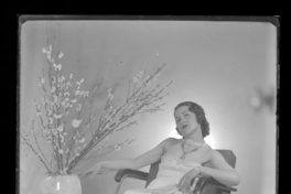 [Mujer en traje de gala]