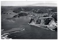 [Vista de Constitución, de Isla Orrego y del río Maule]