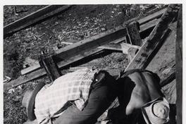 [Trabajadores construyendo embarcaciones en el Astillero]