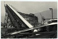 Embarque de salitre en cintas transportadoras