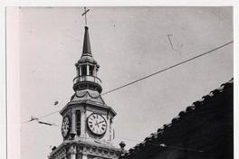 Primer plano Almacenes París [al frente la Iglesia San Francisco]