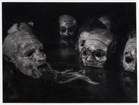 Máscaras para el ballet "La Mesa Verde"