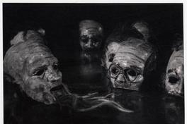 Máscaras para el ballet "La Mesa Verde"