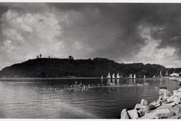 Regatas frente a Isla Tenglo