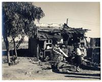 Casa callampa en el Zanjón de la Aguada