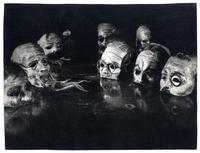 Máscaras para el ballet "La Mesa Verde"