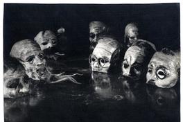 Máscaras para el ballet "La Mesa Verde"