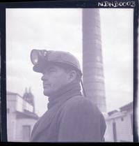 [Minero de la mina de carbón de Lota]