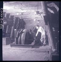 [Minero de la mina de carbón de Lota]