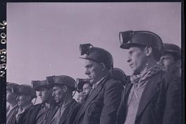 [Mineros de la mina de carbón de Lota]