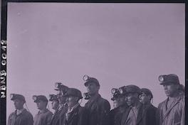 [Mineros de la mina de carbón de Lota]