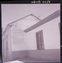 [Vista exterior de la casa de Gabriel Mistral en Monte grande]