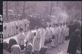 [Procesión religiosa en Santiago]