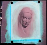 [Imagen religiosa en relieve, realizada en cerámica]