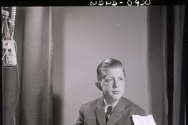 [Julián Felipe Echavarri Fontanet, en el día de su Primera Comunión]