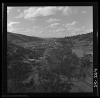 [Panorámica de las obras de construcción de la Central Hidroeléctrica Rapel]