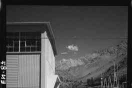 [Patio de alta tensión junto a la casa de máquinas]