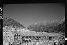 [Obras de construcción de la casa de máquinas de la Central]