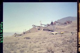 [Panorámica de las obras de construcción de la Mina de Hierro El Algarrobo]