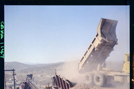 [Panorámica de las obras de construcción de la Mina de Hierro El Algarrobo]