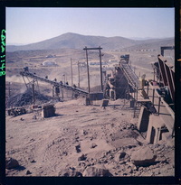 [Panorámica de las obras de construcción de la Mina de Hierro El Algarrobo]