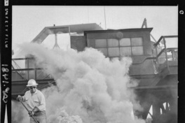 [Trabajador en la coquería de Huachipato]
